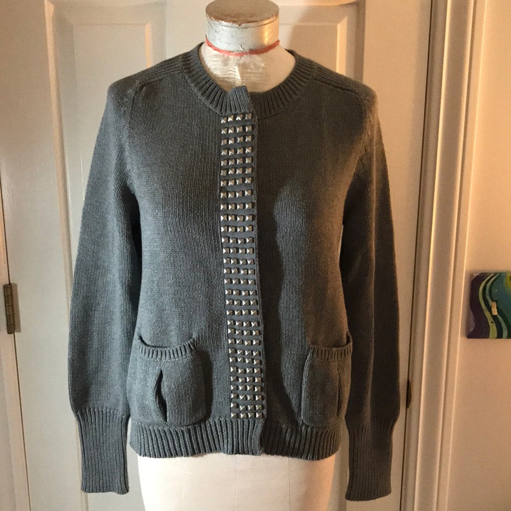 NWOT gray J.Crew cardigan